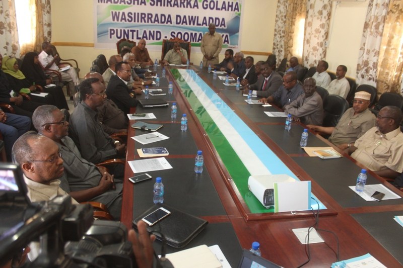 Golaha Wasiirada Puntland Oo Kulan Xasaasi ah Yeeshay.