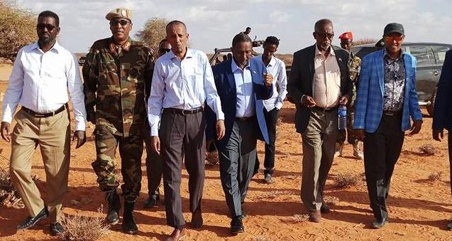 Madaxweyne ku xigeenka Galmudug oo booqday Xero baracayaal (Daawo)