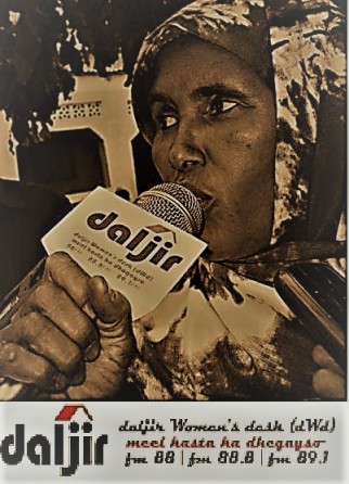 Dhabbad oo uu ku qabsoomay kulankii 6aad oo qayb ka ah tababarro xiriir ah oo Radio Daljir muddooyinkii dambe u qabanayey haweenka Galmudug.
