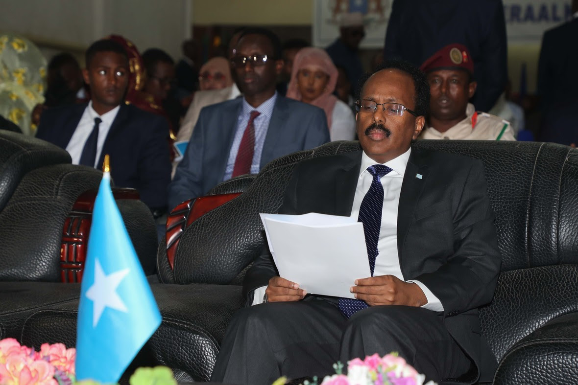 Farmaajo oo furay kal-fadhiga 4-aad ee Golaha Shacabka Baarlamaanka (dhegayso/Sawiro)