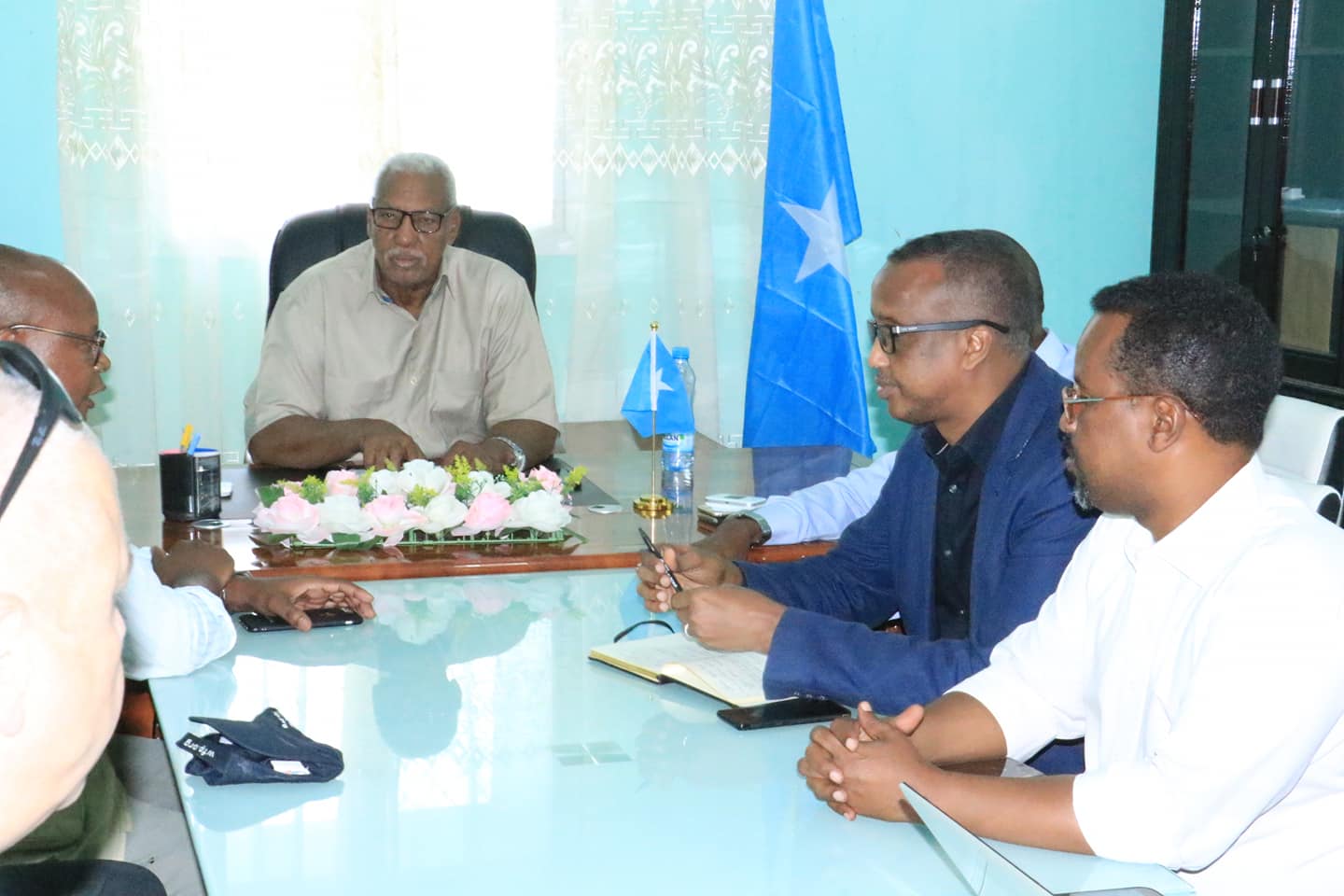 Madaxweyne xaaf oo la kulmay Hay’addaha Caalamiga ah ee dhuusomareeb ka howl gala (Sawiro)