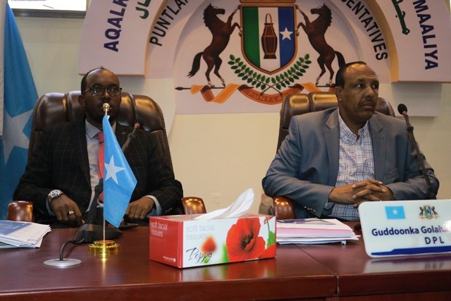 Barlamaanka Puntland oo doortay xubnaha gudiga joogtada ah ee Baarlamaanka (Daawo)