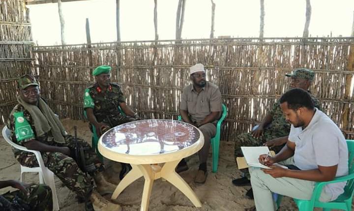 Axmed Madoobe oo kulan la qaatay Saraakil Ciidamada AMISOM ka tirsan