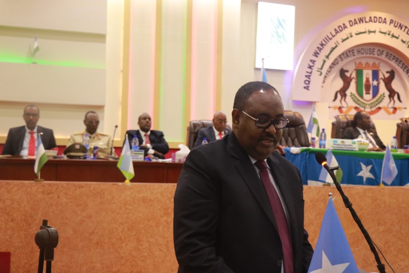 Dr. Siciid Cabdullaahi Deni waa madaxweynaha  Puntland 2019 (dhegayso)