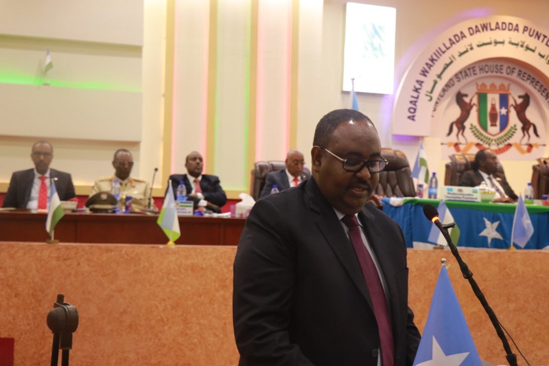 Dr. Siciid Cabdullaahi Deni waa madaxweynaha  Puntland 2019 (dhegayso)