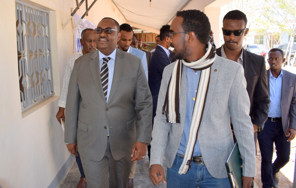 Madaxweynaha Puntland oo Kormeeray Qaar Kamid Ah Wasaaraddaha Dowladda iyo Hanti Dhawrka Guud (Sawiro)