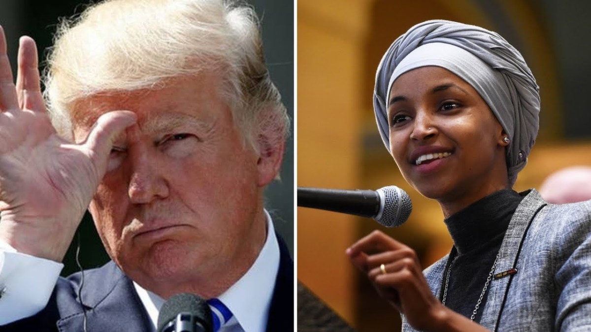 Ilhan Cumar oo eedeyn xoogan u jeedisay Madaxweyne Donald Trump oo Cisbitaal kujiraa