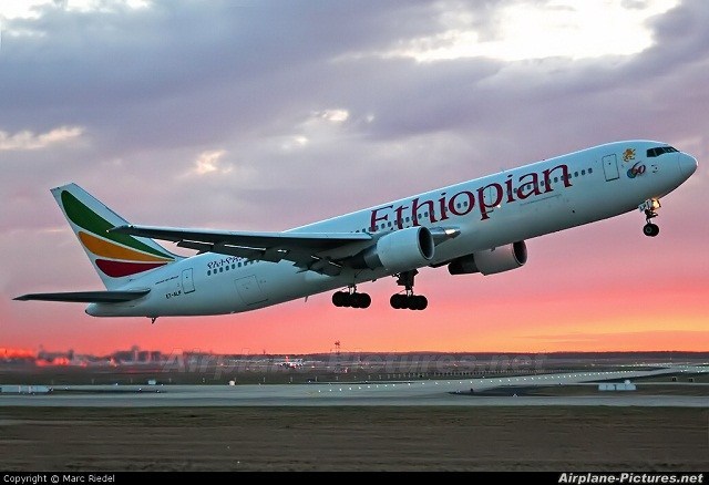 157 qof  oo ku dhintay Diyaarad Ethiopian Airlines ee burburtay