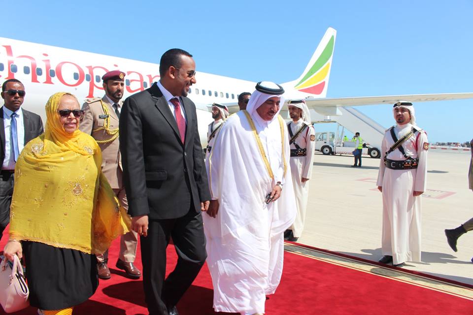 Abiy Axmed oo safar ku tagay dalka Qatar