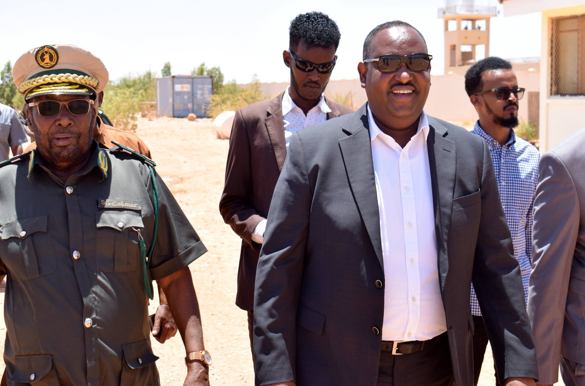 Madaxweynaha Puntland Siciid Cabdullaahi Deni o kormeeray Xabsiga iyo Taliska Guud ee Ciidanka Puntland (Daawo)