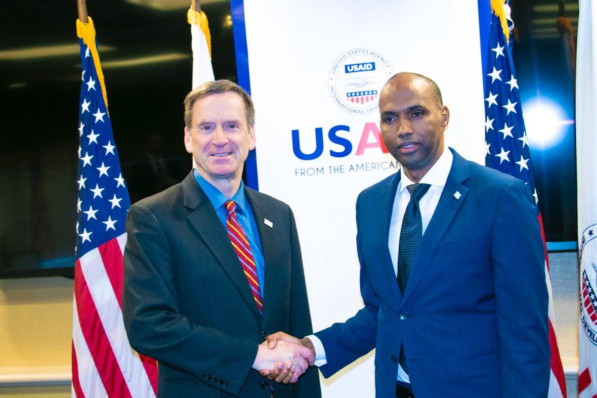 Ra’iisul Wasaaraha Soomaaliya Iyo Maamulaha USAID oo Ku Kulmay Washington