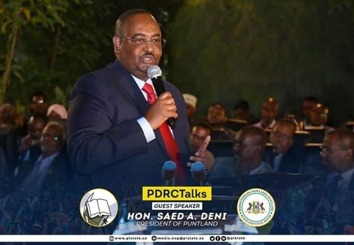 MAANHADAL: Khudbadii madaxweyne Deni ee uu kaga hadlay xaaladda guud ee Puntland iyo doorashada Soomaaliya 2021 (dhegayso)