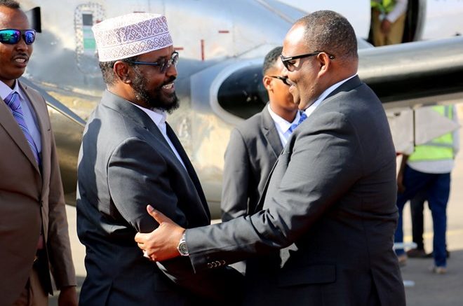 Madaxweyne Axmad Madoobe oo ku soo wajahan saaka Bosaso