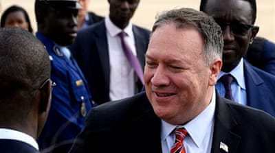 Mike Pompeo oo safar ku tagay wadanka Senegal