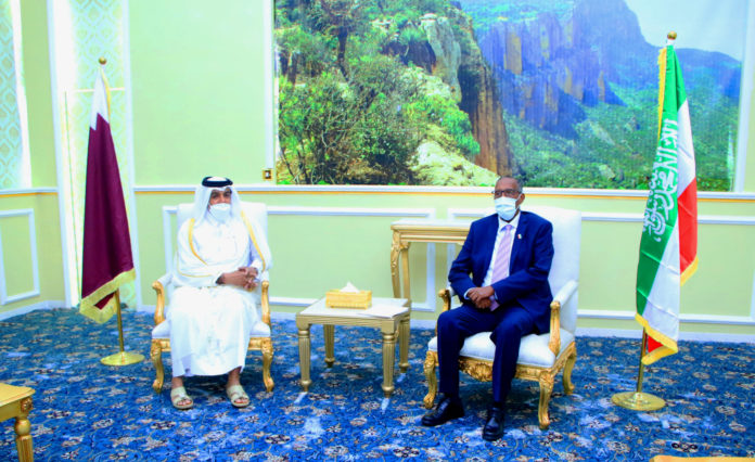 Madaxweynaha Somaliland oo la kulmay wafdi ka socda Qatar