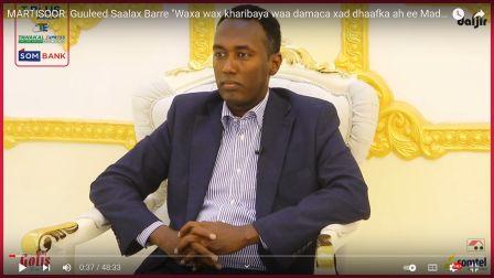 MARTISOOR: Guuleed Saalax Barre, Gudoomiyhi hore ee TPEC Puntalnd