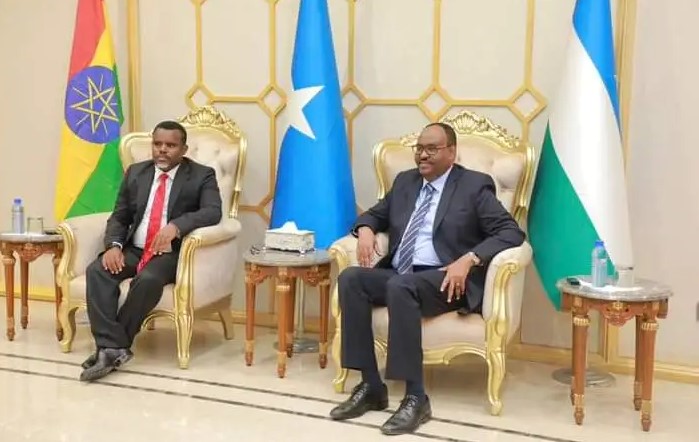 Ethiopian Ambassador meets with Puntland President